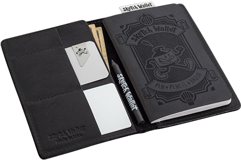 9c - Sketch Wallet (600x400), Png Download