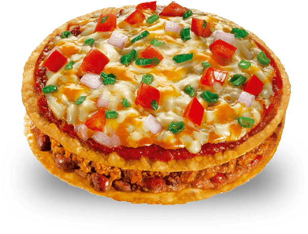 Mexican Pizza India Retailer - India Taco Bell Crunchwrap (500x402), Png Download