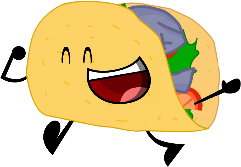 Image Taco Pose Bfdi Png Object Shows - Bfdi Taco (953x764), Png Download