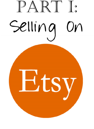 Selling On Etsy - Etsy (394x475), Png Download