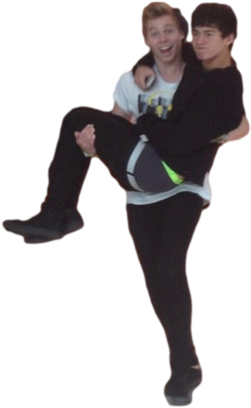 Saved By - Luke And Calum Png (500x750), Png Download