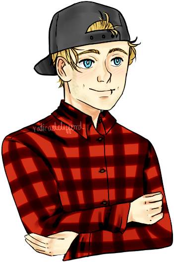 Booty Patrol - Luke Hemmings Draw (366x555), Png Download