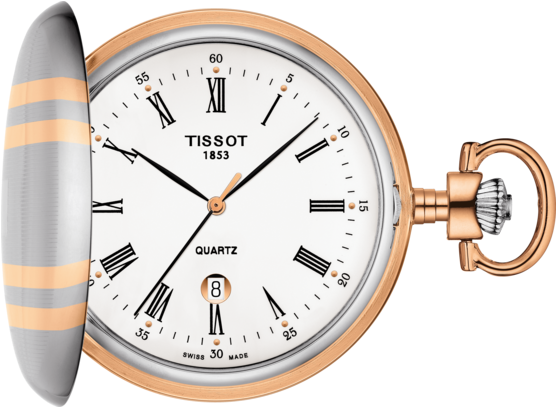 Tissot Savonette Quartz - Tissot T8624102901300 (555x840), Png Download