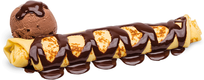 Crepe-chocolate - Chocolateria Valor Carta (787x404), Png Download