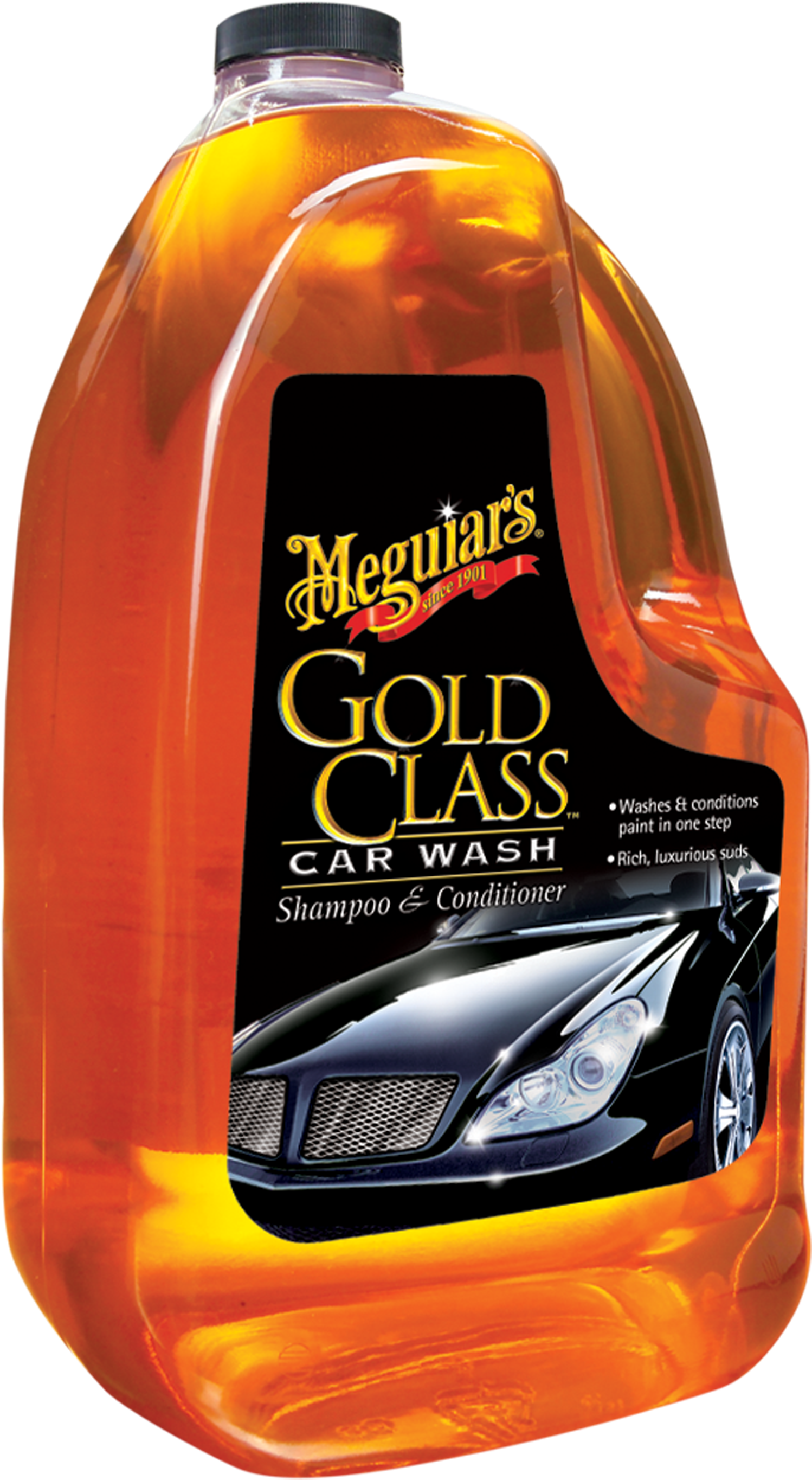 Gold Class™ Car Wash Shampoo & Conditioner - Meguiars Gold Class (3000x3000), Png Download