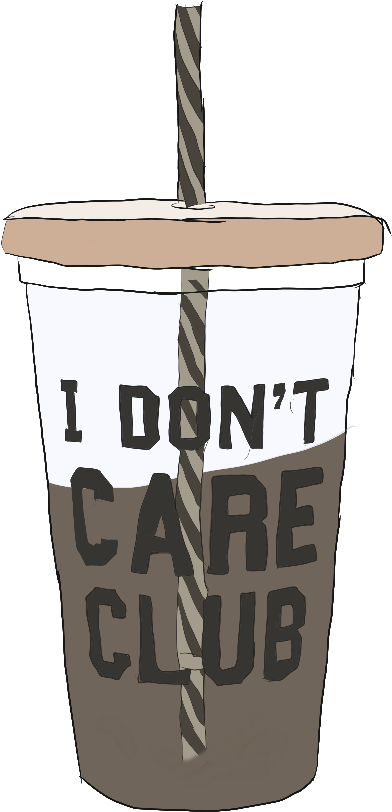 Coffee Ice Icecoffee Glass Idontcare Freetoedit - Coffee Cup (1024x1024), Png Download