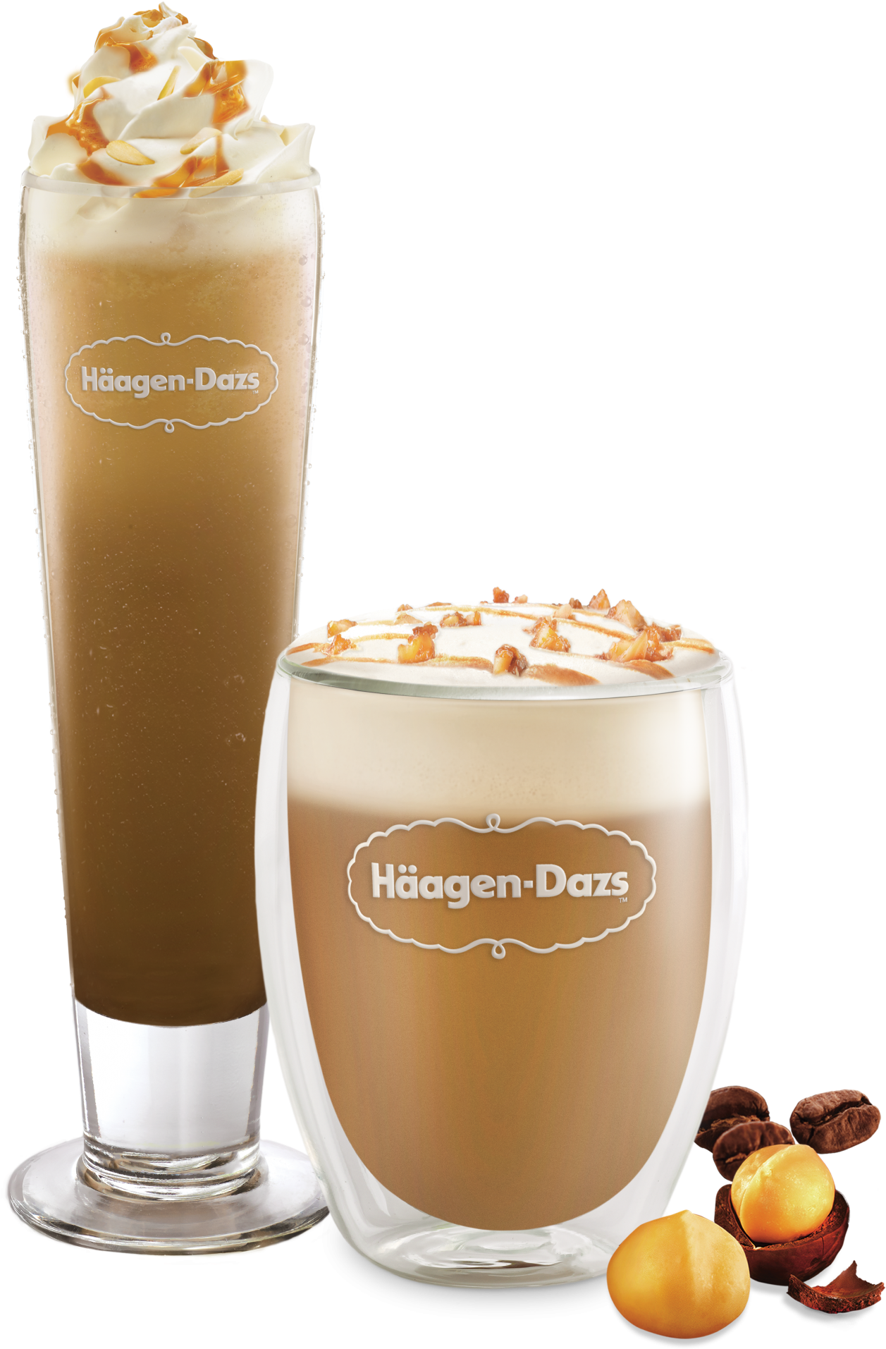 Iced Macadamia Latte & Coffee - Latte (1574x2048), Png Download