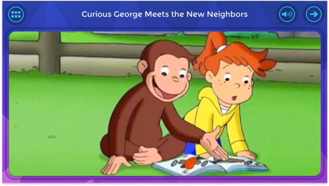 Curiousworld-iphone A2 - Curious George (1000x458), Png Download