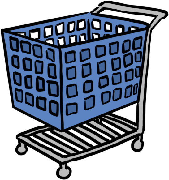 Make A Special Grocery Shopping Trip (1000x1000), Png Download