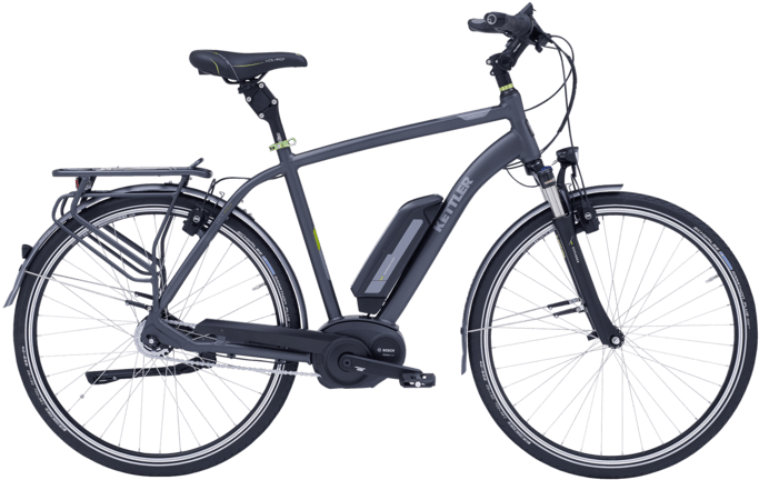 Rim Brakes Ensure Safe Fun In The Modern Ease Of E - Gazelle Ultimate T1i Hybrid M (770x433), Png Download