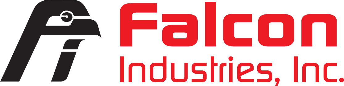 Falcon Industries Logo (1115x280), Png Download