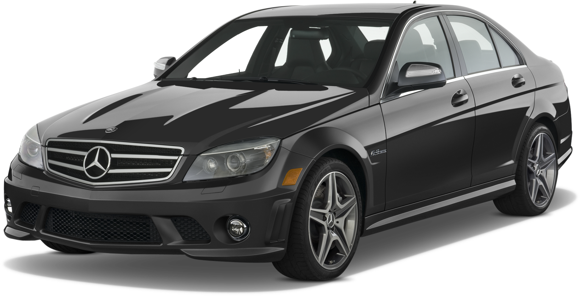 2010 Mercedes Benz C Class - Mercedes Benz S Class Black (2048x1360), Png Download