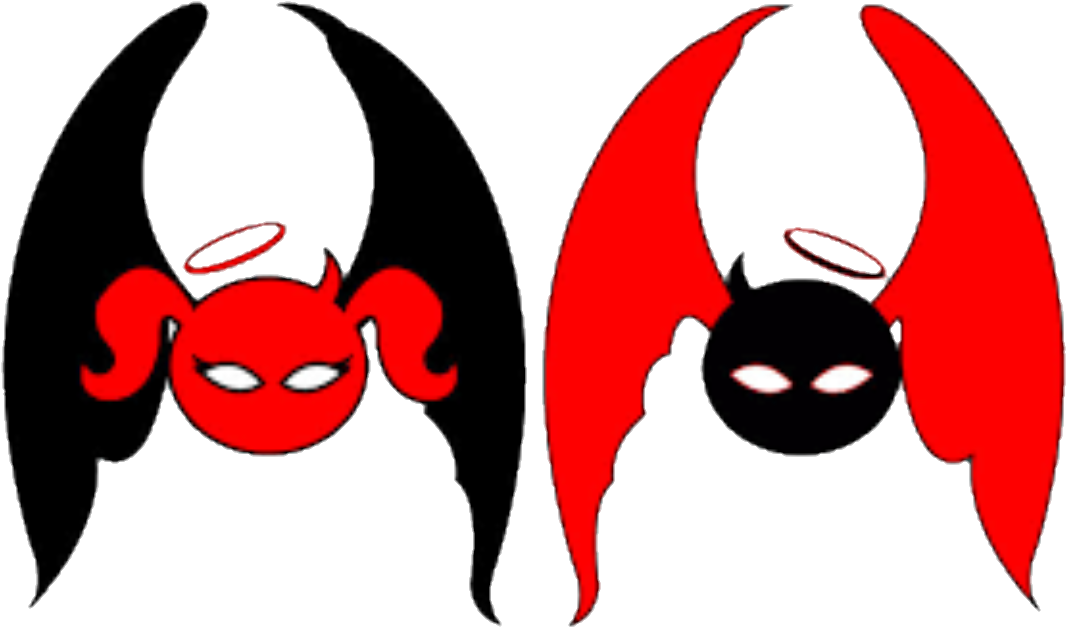 Report Abuse - Devil And Angel Logo (1080x668), Png Download