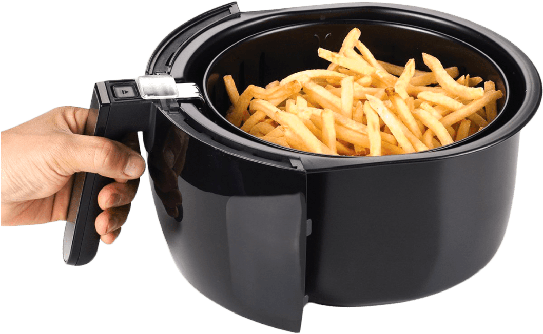 7-qt Touch Screen Digital Air Fryer With 100 Sheets - Mings Mark Gw22643 4th Generation Touch Screen Electric (1104x1104), Png Download