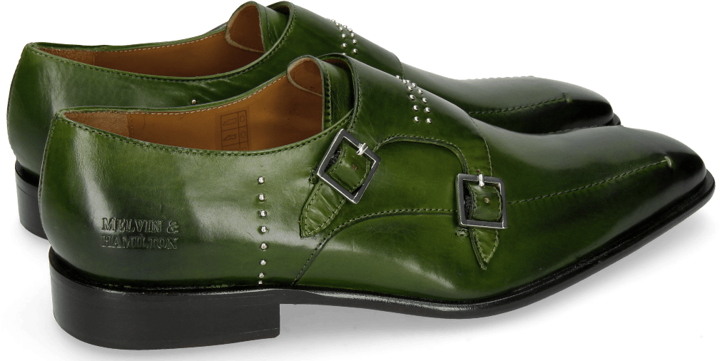 Monks Albert 3 Ultra Green Rivets Lines - Outdoor Shoe (1024x1024), Png Download