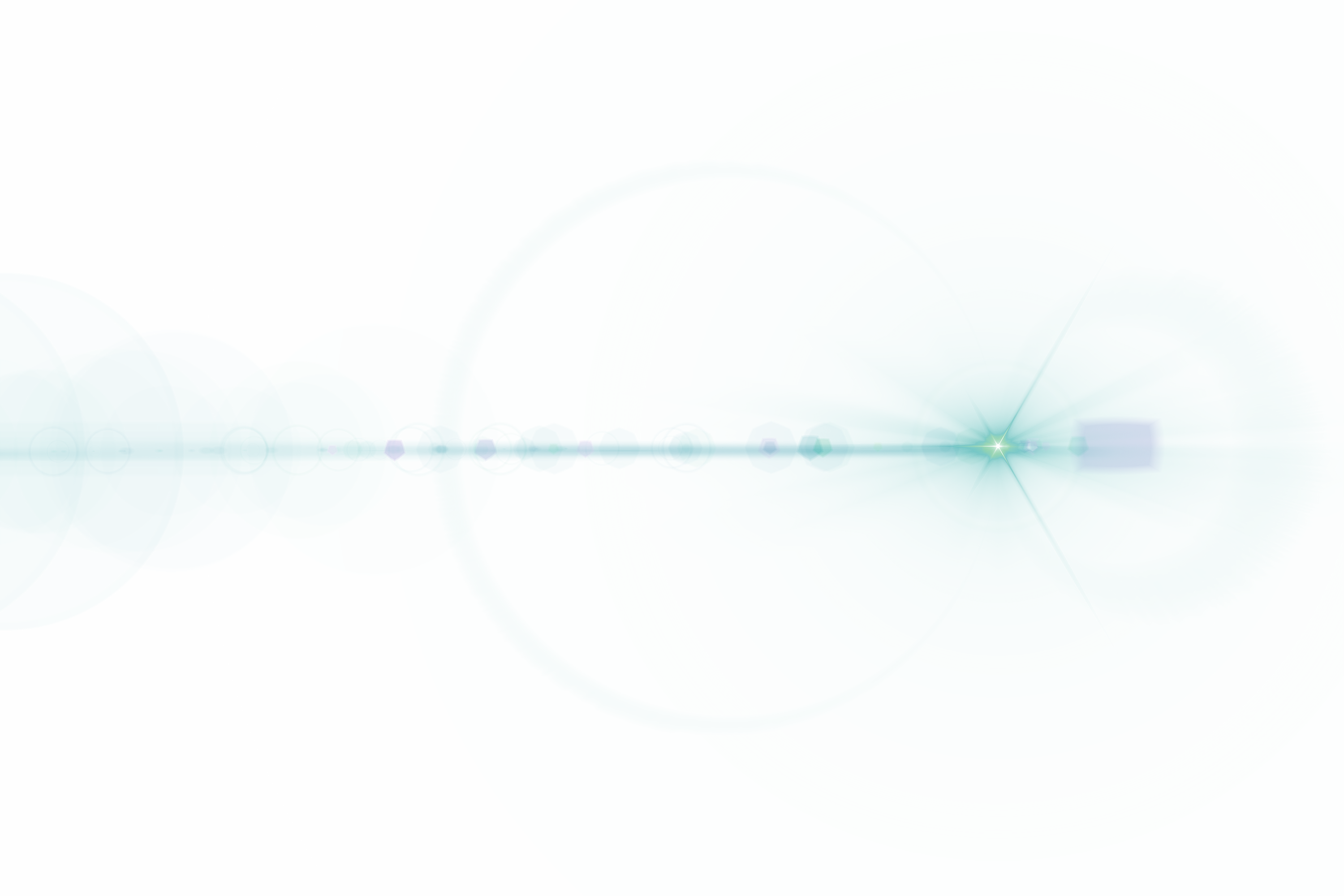 Turquoise Green Simple Lines - Circle (3000x2000), Png Download