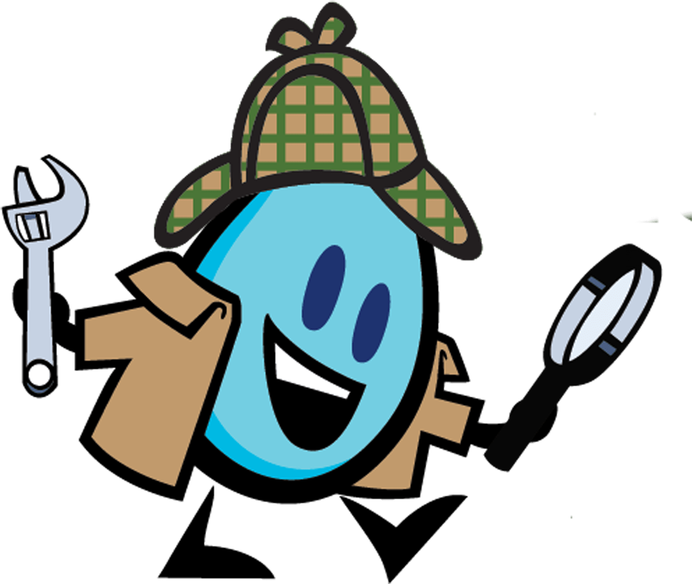 Detect And Chase Down Leaks With The 10-minute Watersense - Leak Detective (1500x1362), Png Download