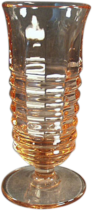 Paden City Footed Footed Parfait, 1930's Soda Fountain, - Paden City (697x697), Png Download