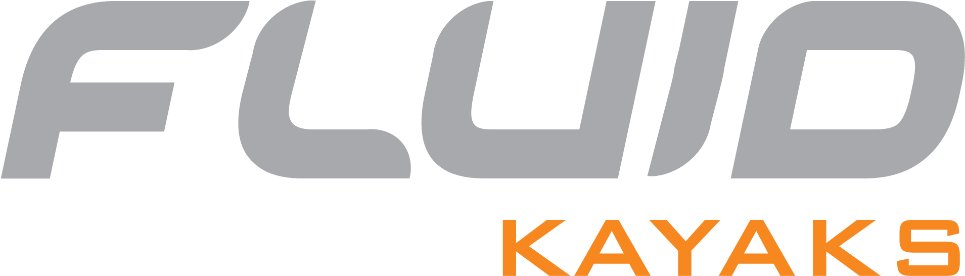 Fluid Kayaks - Fluid Kayaks Logo (1932x563), Png Download