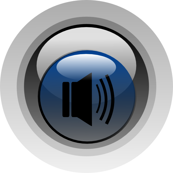 Original Png Clip Art File Voice Button Svg Images (600x600), Png Download