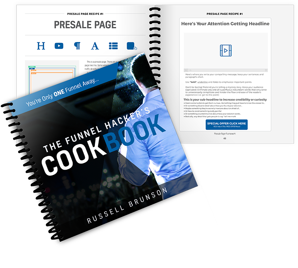 The Funnel Hacker Cookbook Shows You Profitable Sales - Funnel Hacker Cookbook (1000x929), Png Download