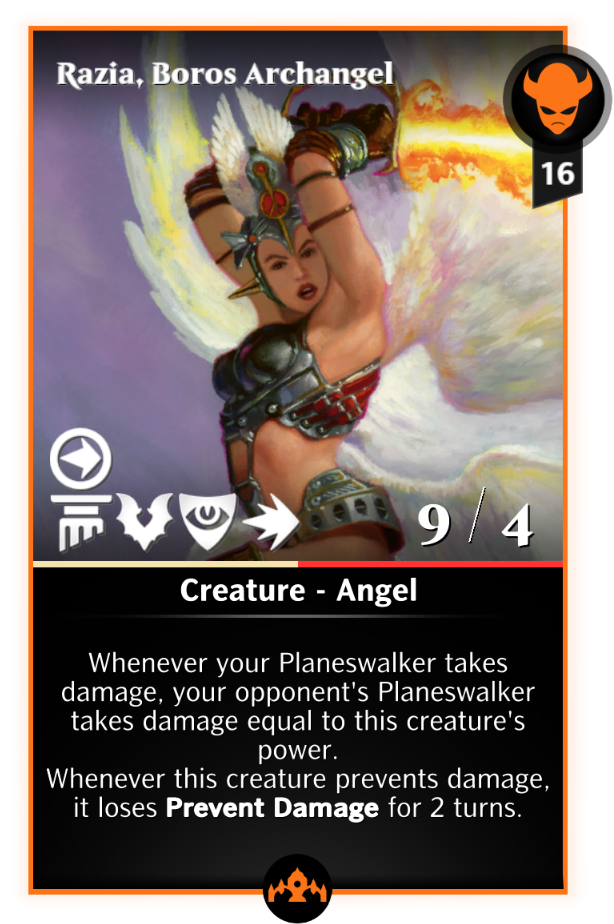 In Addition To The Razia, Boros Archangel Mythic Card, - Razia Boros Archangel (640x1024), Png Download