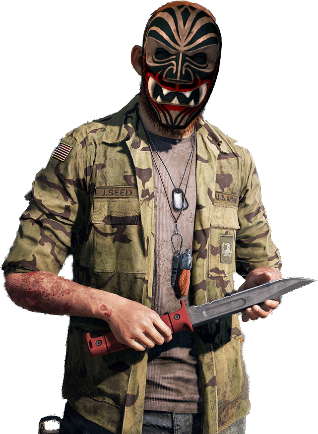 This Mod Also Includes A Little Special Thing In It - Jacob Far Cry 5 (641x875), Png Download