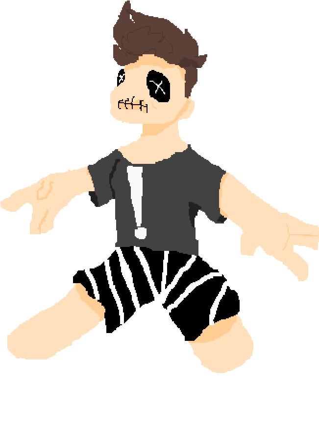 Voodoo Doll - - Cartoon (1400x1000), Png Download
