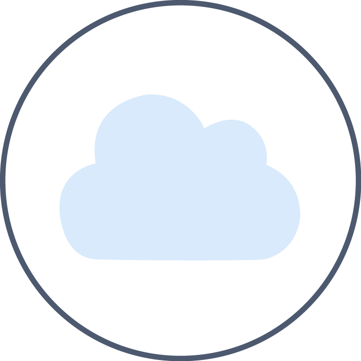 Don't Worry About Hosting The Software In-house - Woven Fabric (708x708), Png Download