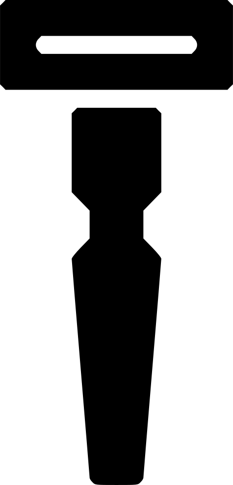 Png File - Razor (472x980), Png Download