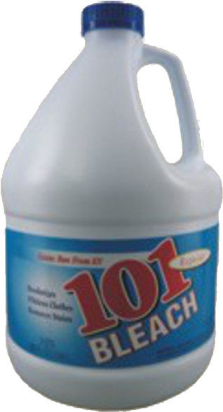 Bleach 1 Gallon - Water Bottle (600x600), Png Download