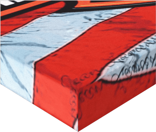 Quadro Decorativo Harley Bandeira E - Box (564x564), Png Download