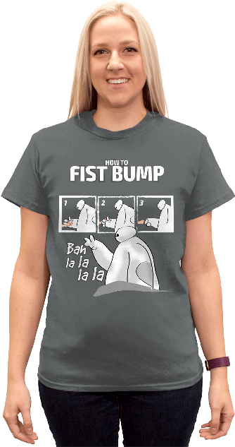How To Fistbump - Bah La La La La T-shirt (650x650), Png Download