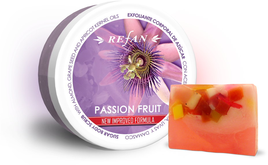 5992 Passion Fruit - Refan Passion Fruit (972x765), Png Download