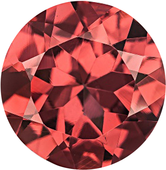 Garnet - Rhodolite (600x600), Png Download