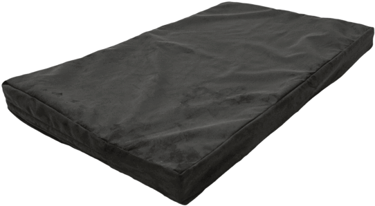 Washable Crate Pad - Long Black Rectangular Tray (600x600), Png Download