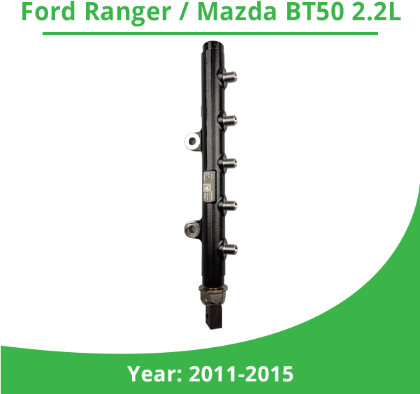Siemens High Pressure Rail To Suit Ford Ranger / Mazda - Ford Ranger (600x600), Png Download