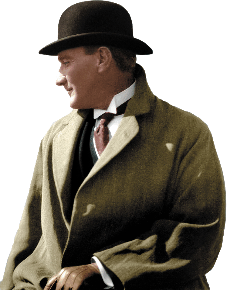 Mustafa Kemal Atatürk - Atatürk Resmi Büyük Boy (748x954), Png Download