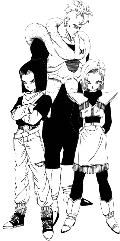 Pin By Lenny On Dragon Ball - Dragon Ball 17 Para Colorear (540x810), Png Download