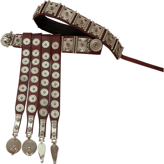 Roman Tekije Belt With Apron - Belt Roman Army (555x555), Png Download