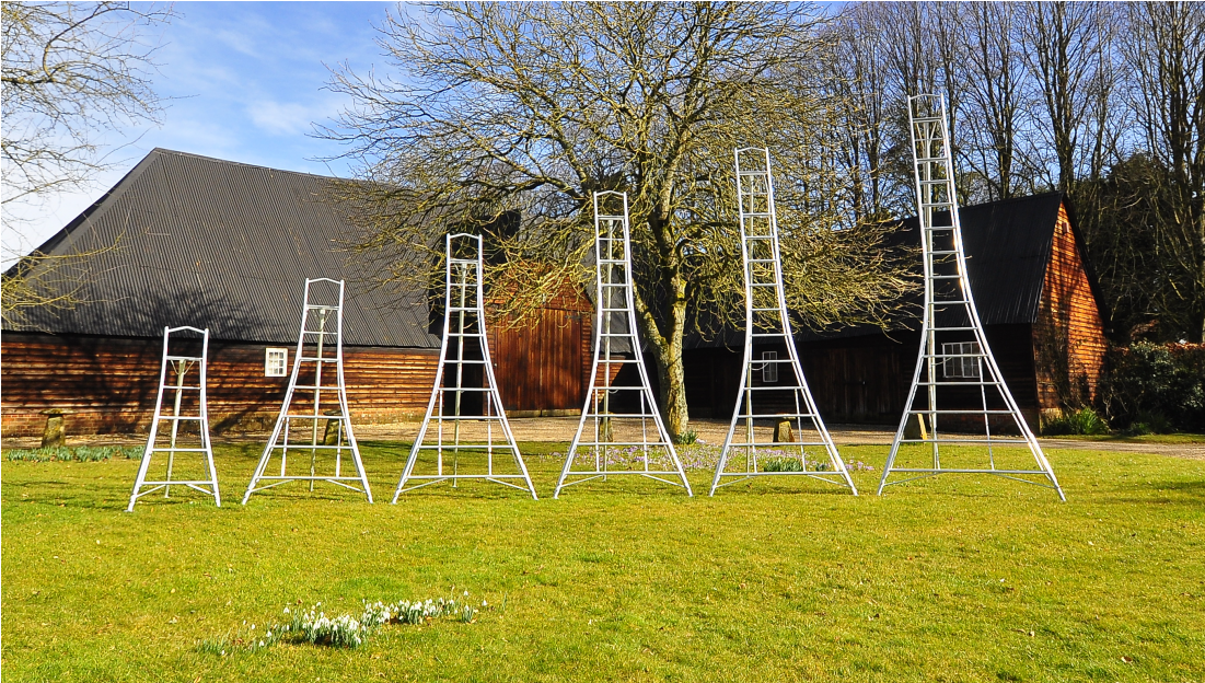 Henchman 3 Leg Adjustable Tripod Ladder - 5 Tripod Ladder (1100x1100), Png Download
