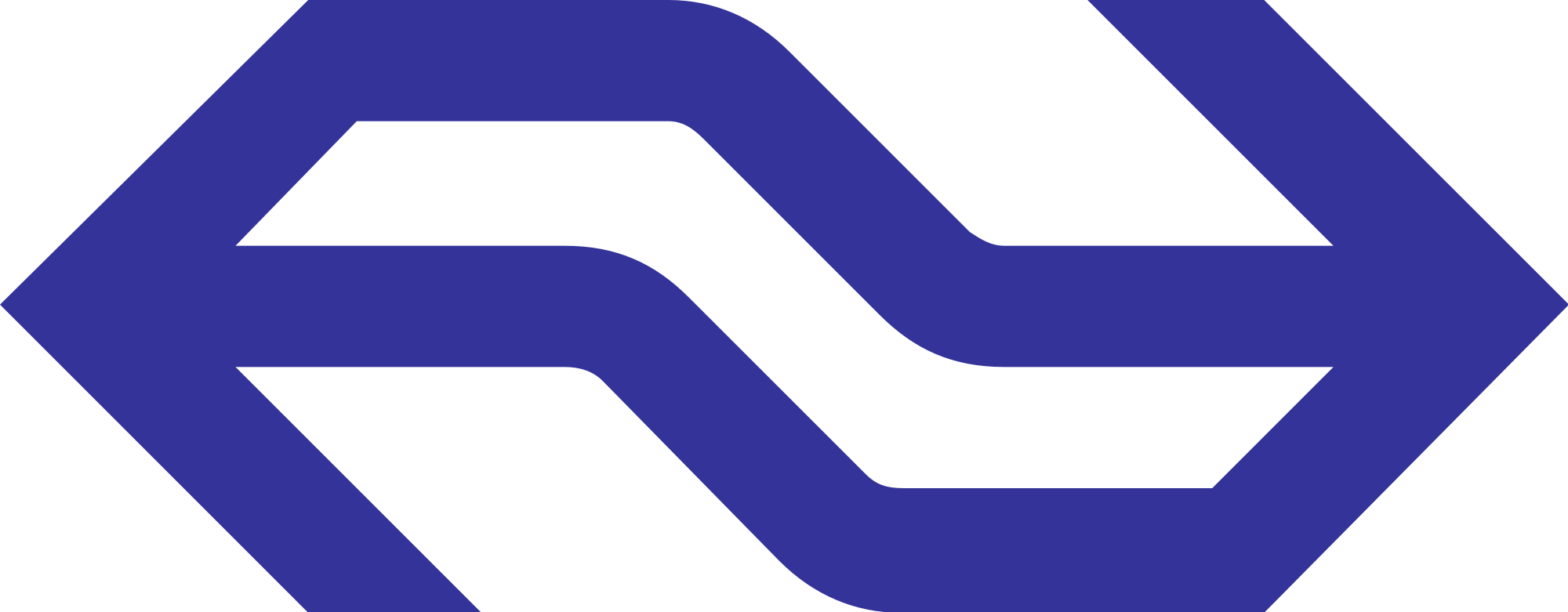 File - Logo Ns - Svg - Nederlandse Spoorwegen Logo (1024x400), Png Download