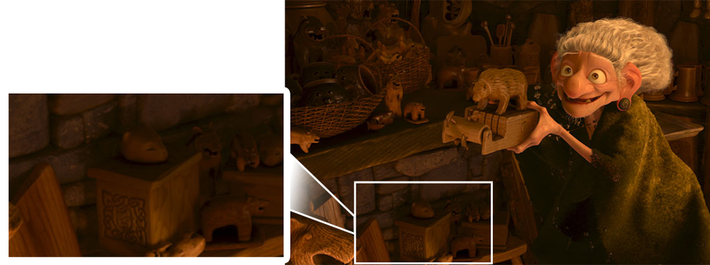 Brave Joe Ranft Tribute - Witch In Brave (1000x374), Png Download