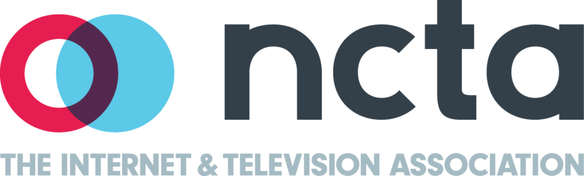Ncta Logo Tag Rgb - Ncta The Internet & Television Association Logo (1200x362), Png Download