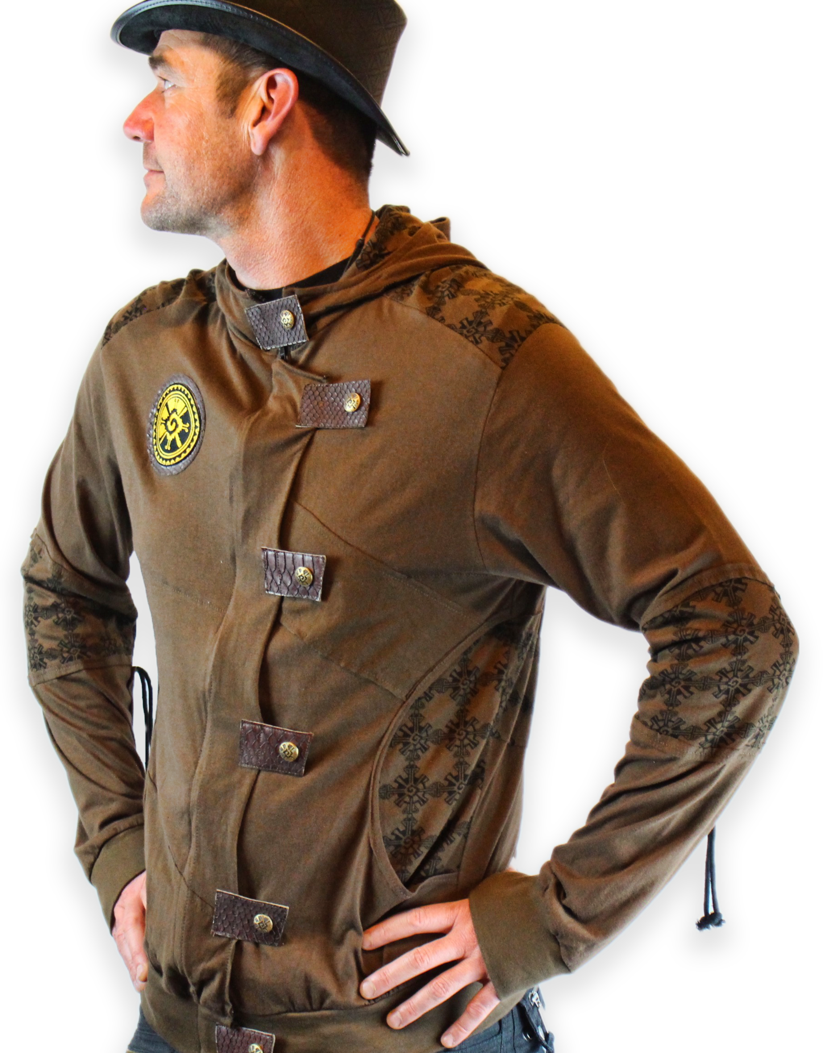 Adnowhoodie5 V=1526716490 - Leather Jacket (1601x2048), Png Download
