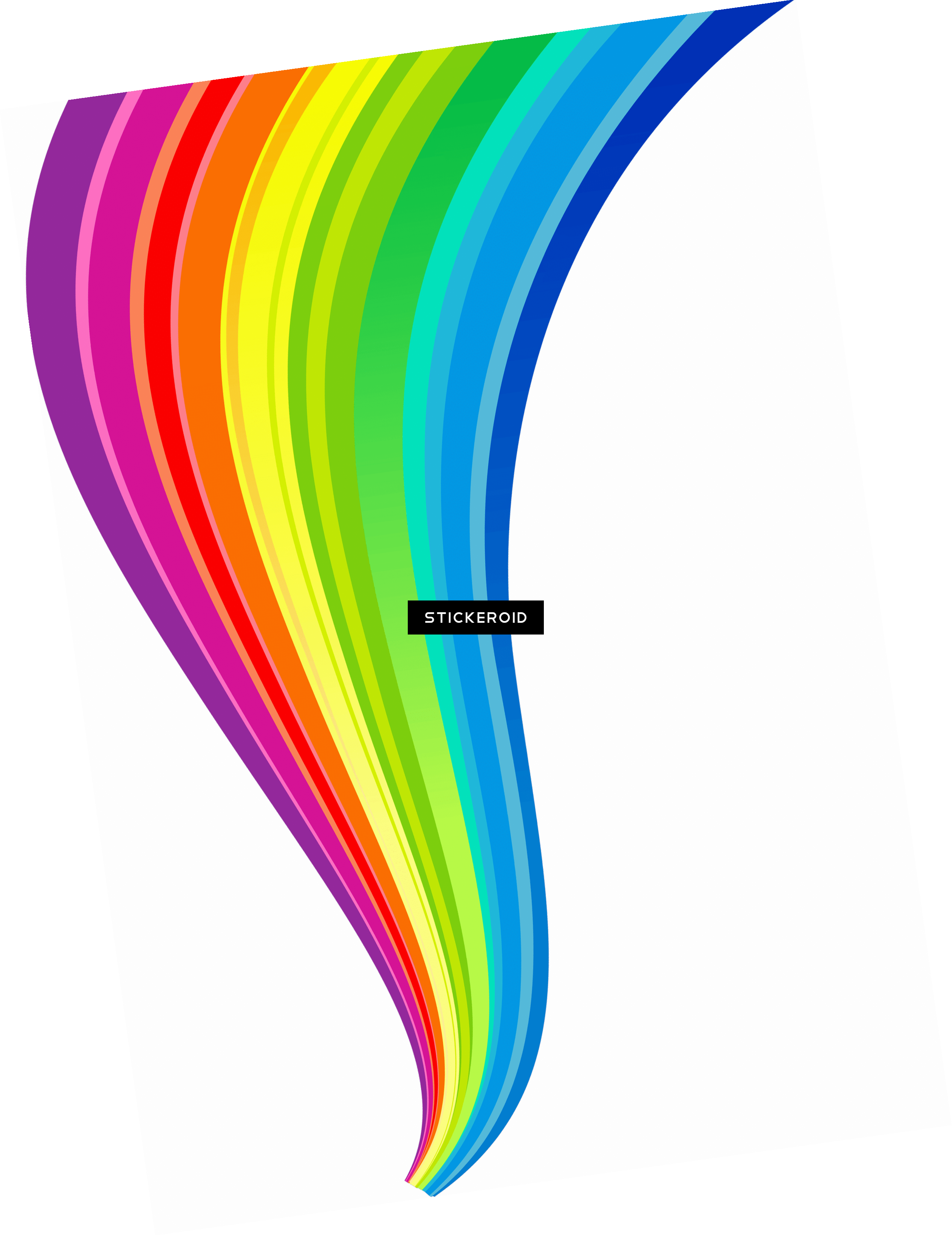 Flame Rainbow - Graphic Design (2519x3266), Png Download