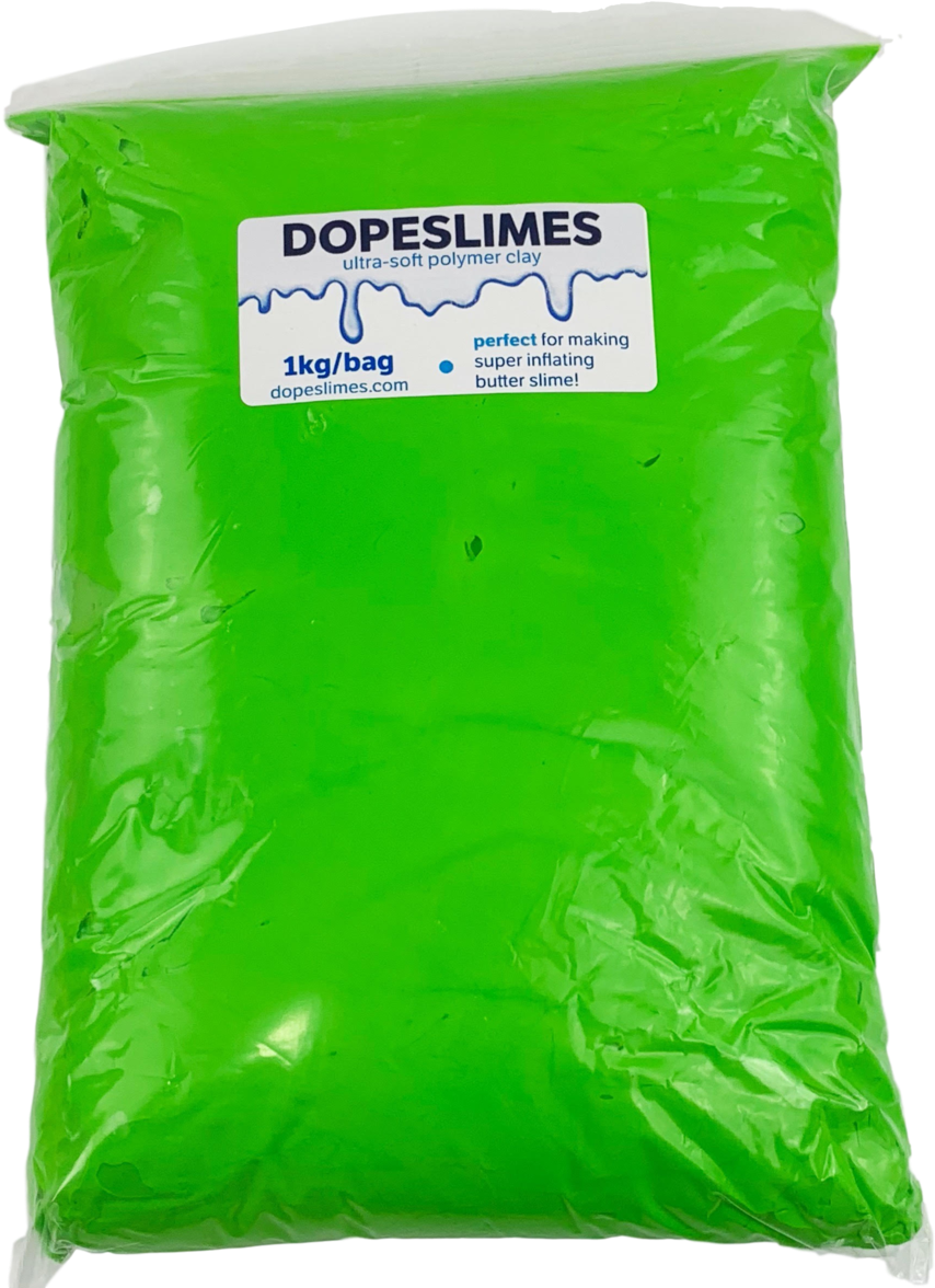 Huge Green Soft Polymer Clay - Kilogram (1200x1200), Png Download