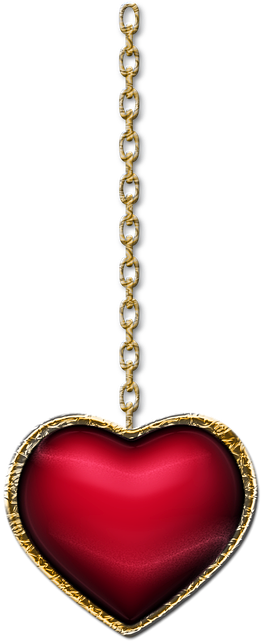 Heart Locket Png Picture - Heart Locket Png (531x640), Png Download