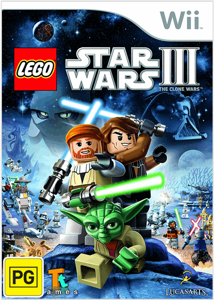 1 Of - Lego Star Wars 3 Wii (600x600), Png Download