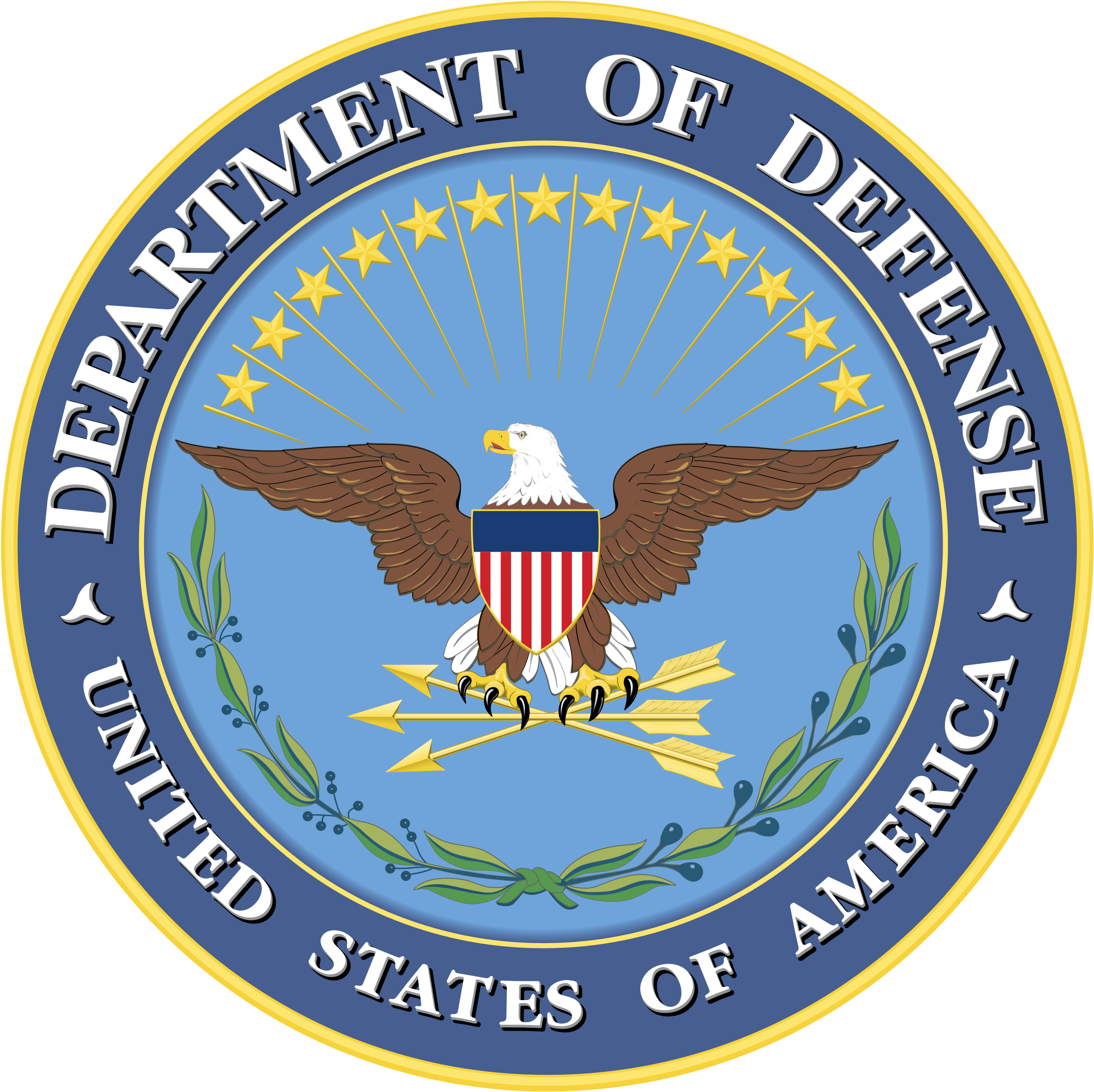 Department Of Defense Logo Png Transparent - Us Department Of Defense Logo (2400x2400), Png Download